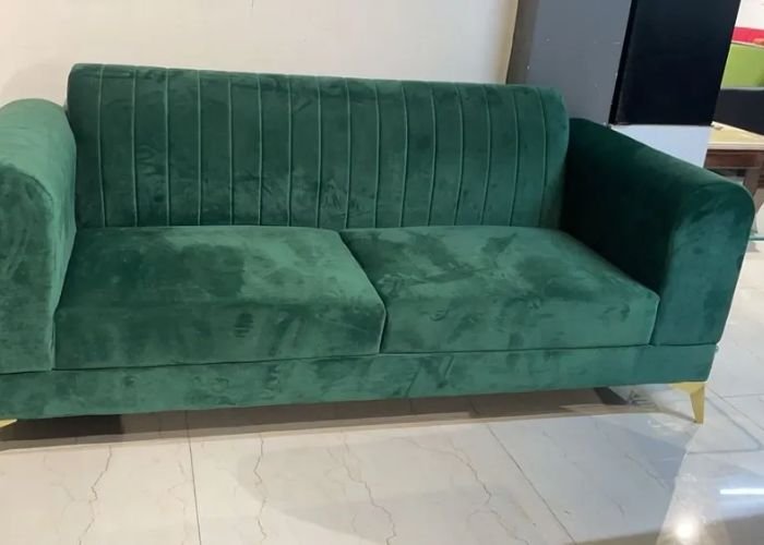 Green Valvet Sofa Dubai