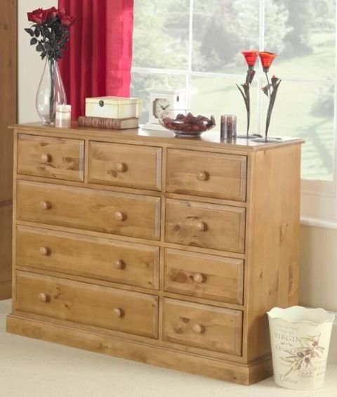 wooden drawers