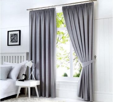 gray blackout curtains in UAE